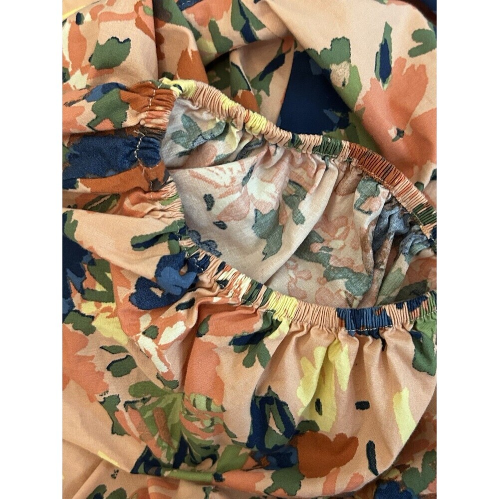 ELOQUII Elements Button Down Mini Dress With Flounce & Belt Plus Size 16 - Picture 12 of 12